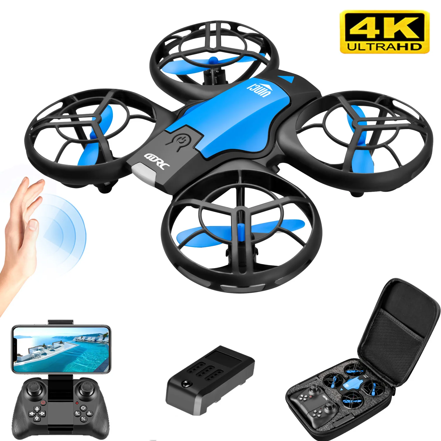 Drone Surveying - Novo Mini Drone V8 4K Profissional