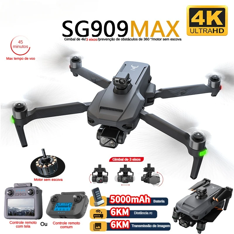 Drone Surveying - Zll sg909 sg909max drone profissional com