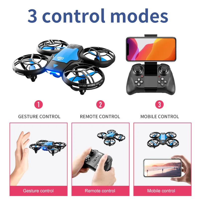 Novo Mini Drone V8 4K Profissi - Drone Surveying avaliação e preço