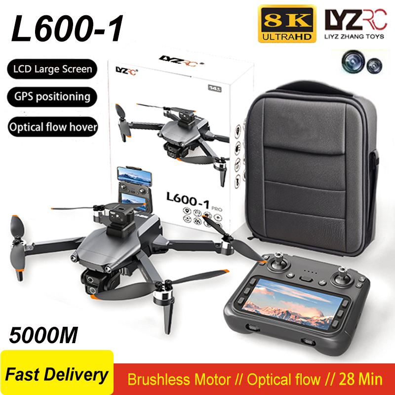 Novo L600-1 gps drone profissi - Drone Thermal Imaging avaliação e preço